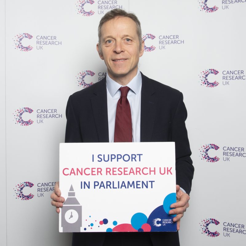 Supporting Cancer Research UK in Parliament