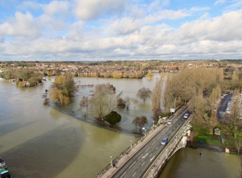 Flooding in the Caversham area