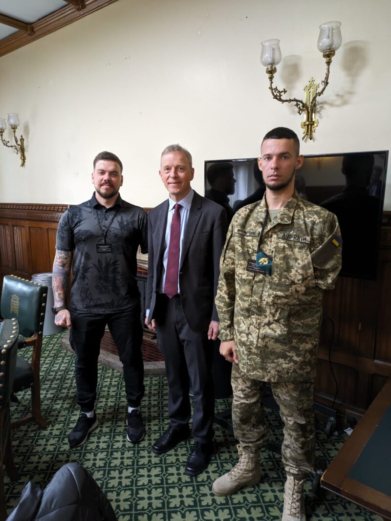 Meeting with Ukrainian veterans