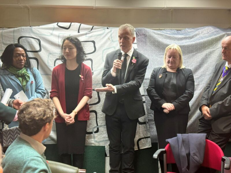 Matt attended the Forgotten British Gurkha Charity event